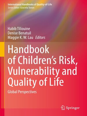 cover image of Handbook of Children's Risk, Vulnerability and Quality of Life